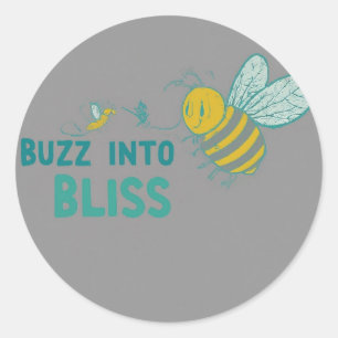 Adesivo Buzz em Bliss: Coleção Colorida de Sticker