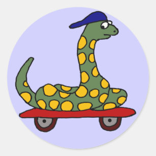 Adesivo BX- Funny Boa Skateboarding Stickers