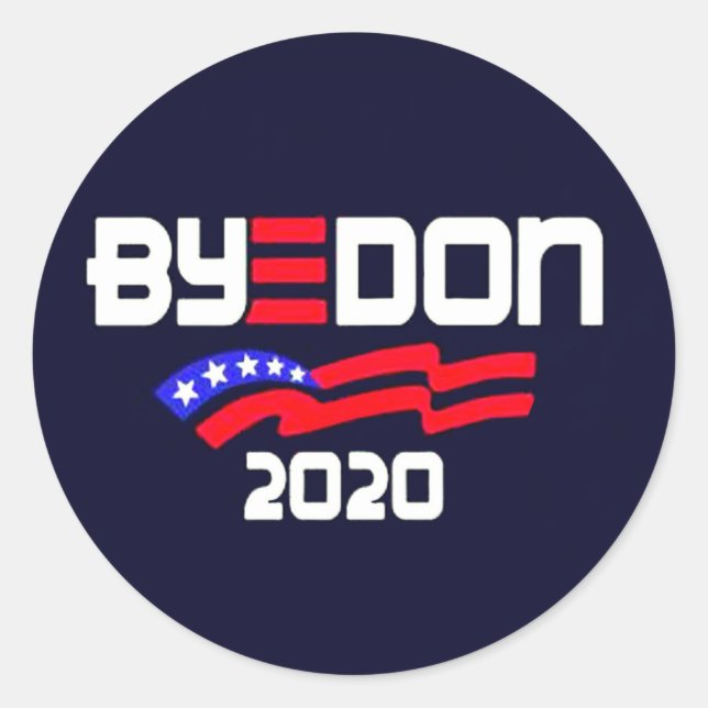 Adesivo ByeDon 2020 (Frente)