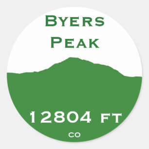 Adesivo Byers Peak Sticker