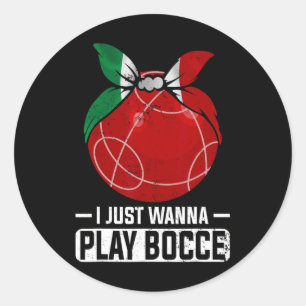 Adesivo Byll Do Jogador Bocci Da Boliche Italiana