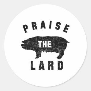 Adesivo Byrbecue Camisetas - Louvor à banha - Churrasco -
