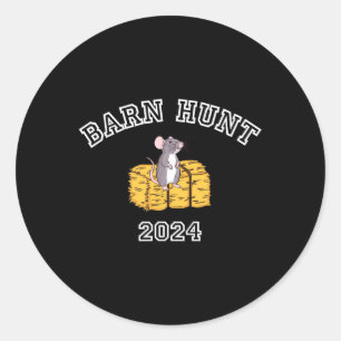 Adesivo Byrn Hunt Lover - Rn Hunt 2024 Com Rato Cute E H