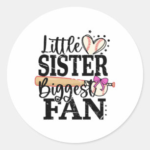 Adesivo Bysebyll Irmã Maior Fã Cute Lil Sis Por