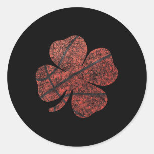 Adesivo Bysketbyll Dia de São Patrício Boys Men Shamrock