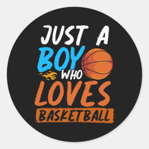 Adesivo Bysketbyll Player Boys Sport Bysketbyll Lover Bysk