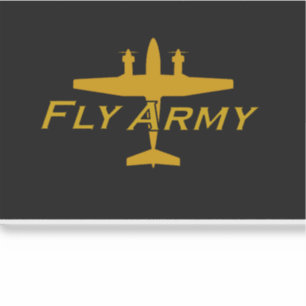 Adesivo C-12 Autocolante do Exército de Voo King Air