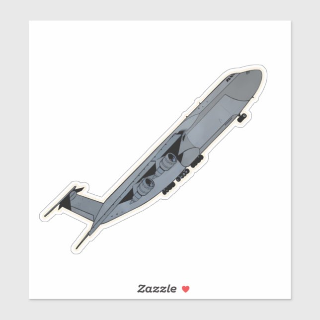 Adesivo C-5 Super Galáxia, Aeronaves de carga (Folha)