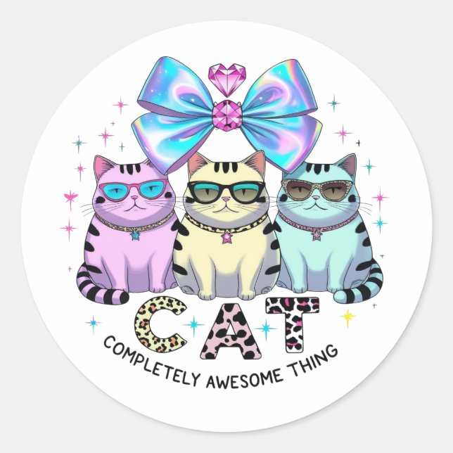 Adesivo C.A.T. Coisa Incrível (Frente)