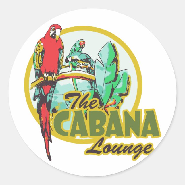 Adesivo Cabana Lounge (Frente)