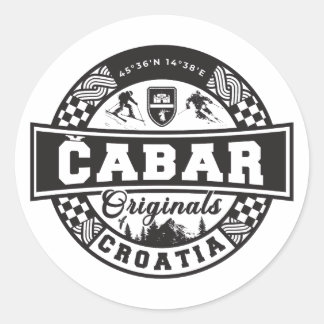 Adesivo Čabar Originais