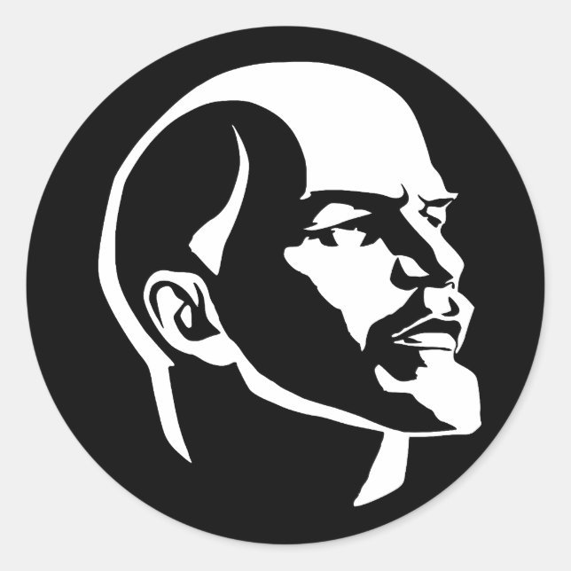 Adesivo Cabeça de Lenin (Frente)