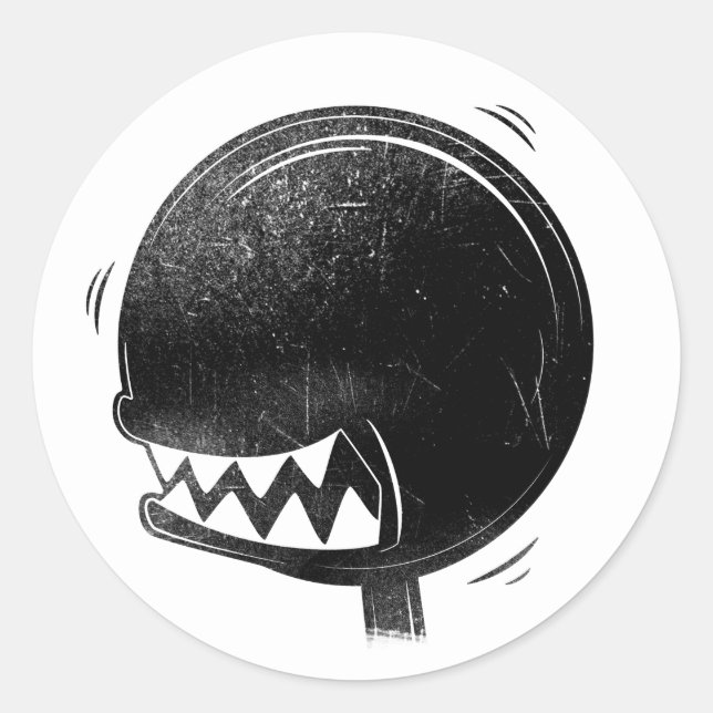 Adesivo Cabeça do Botão de Desvio dos Oilos (Frente)