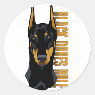 Adesivo Cabeça Doberman, Regra dos Dobros Negros
