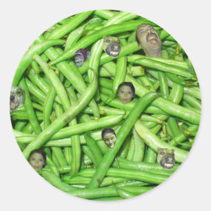 Adesivo Cabeças Verdes!