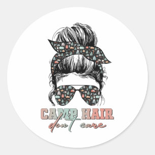 Adesivo Cabelo de Acampamento Não Liga Cabelo Desarrumado