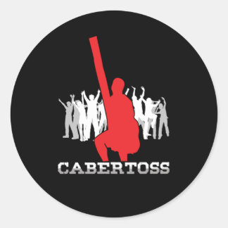 Adesivo Caber Toss na Escócia Highland Games Legal Present