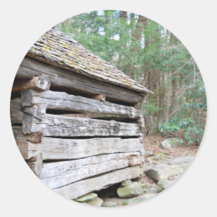Adesivo Cabina de Log Rustic