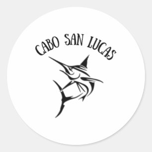 Adesivo Cabo San Lucas Pesca Marítima de Marlin Saltador S
