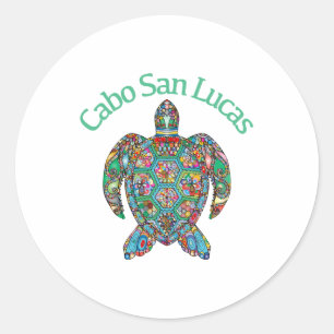 Adesivo Cabo San Lucas Tribal Turtle