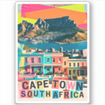 Cabo Town África do Sul Viagem Bo-Kaap Paisagem
