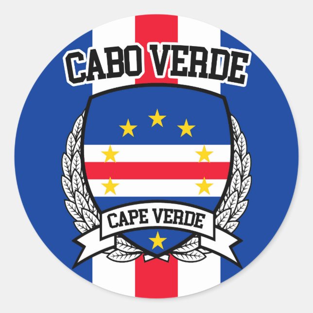 Adesivo Cabo Verde (Frente)