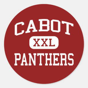 Adesivo Cabot - Panthers - Segundo grau - Cabot Arkansas