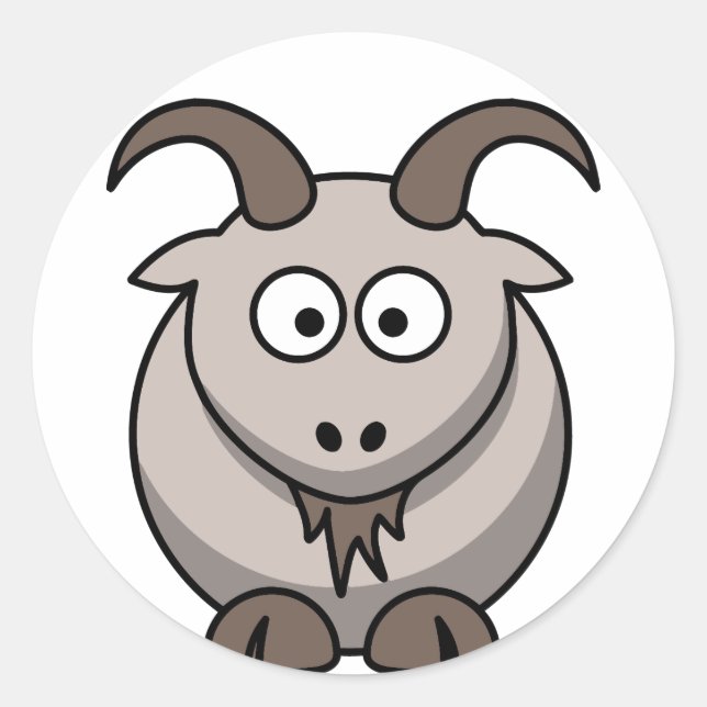 Adesivo Cabra clara (Frente)