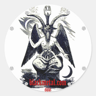 Adesivo Cabra de Mendes Round Sticker