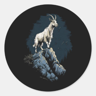 Adesivo Cabra Montês Animal de Escalada Montanhismo _2