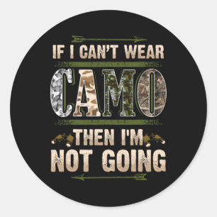 Adesivo Caça Engraçada Caçadores de Camo Buck Deer Country