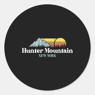 Adesivo Caça Montanha Nova York Neve Esqui Snowboard Camin