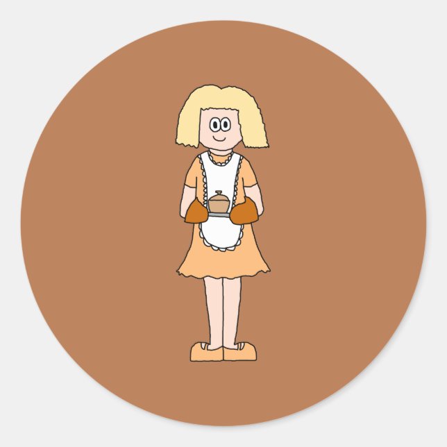 Adesivo Caçador com Sopa Quente. (Frente)