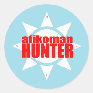 Adesivo Caçador de Afikoman