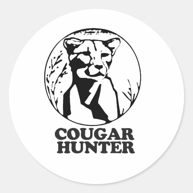 ADESIVO CAÇADOR DE COUGAR 2 (Frente)