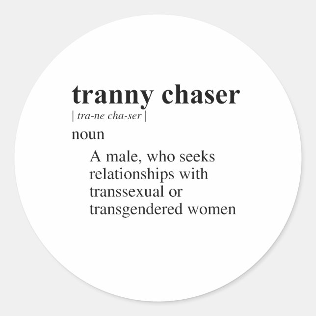 ADESIVO CAÇADOR DE TRAVESTIS (Frente)