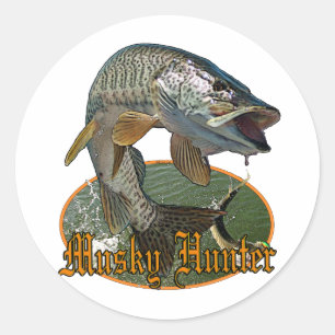 Adesivo Caçador Musky 9