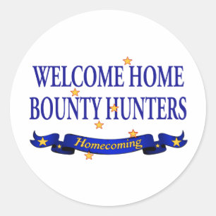 Adesivo Caçadores de prémios Home bem-vindos