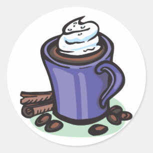 Adesivo cacau chocolate quente