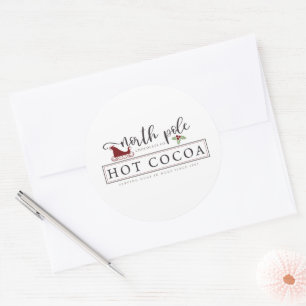 Adesivo Cacau quente do Polo Norte