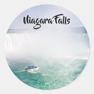 Adesivo Cachoeira Boat e Horseshoe de Niagara Falls