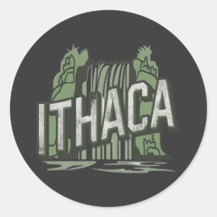 Adesivo cachoeiras de ithaca