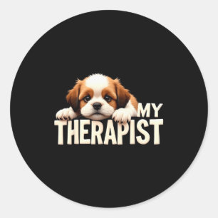 Adesivo Cachorrinho Engraçado Meu Cachorro Shih Tzu Theras