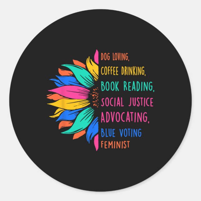 Adesivo Cachorro Adorando Livro de Bebendos de Café Lendo  (Frente)