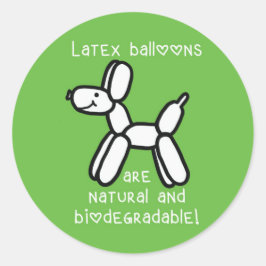 Adesivo Cachorro-Balão: Látex é Pau Natural