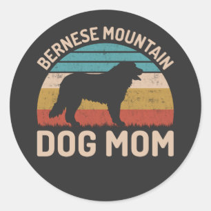 Adesivo Cachorro Bernese Mãe, Cachorro Bernês Mãe