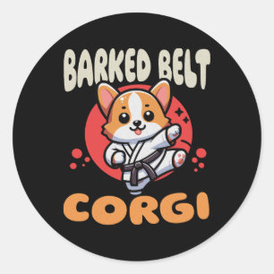 Adesivo Cachorro Cachorro Cachorro Negra Kawaii Corgi Cach
