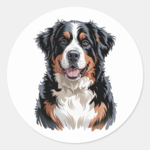 Adesivo Cachorro da Montanha Bernese