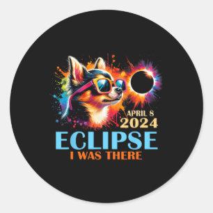 Adesivo Cachorro De Chihuahua 2024 No Eclipse Solar Total