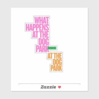 Adesivo Cachorro de estimação ama engraçado